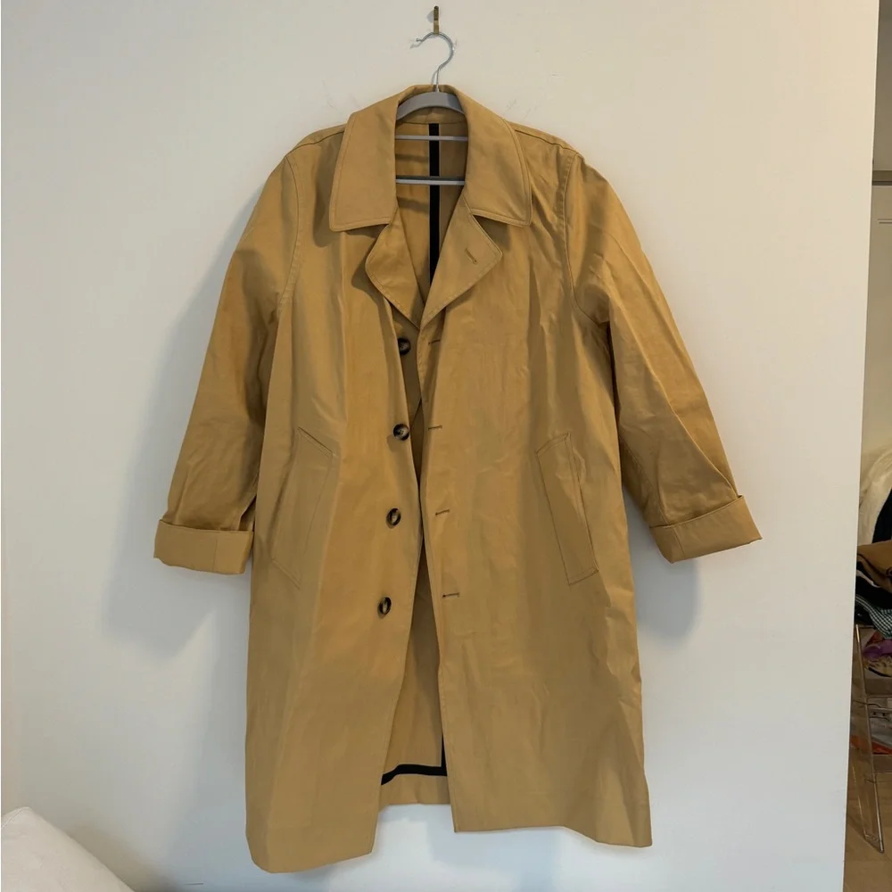 Sandro Oversized Trench Coat - Picture 1 of 6